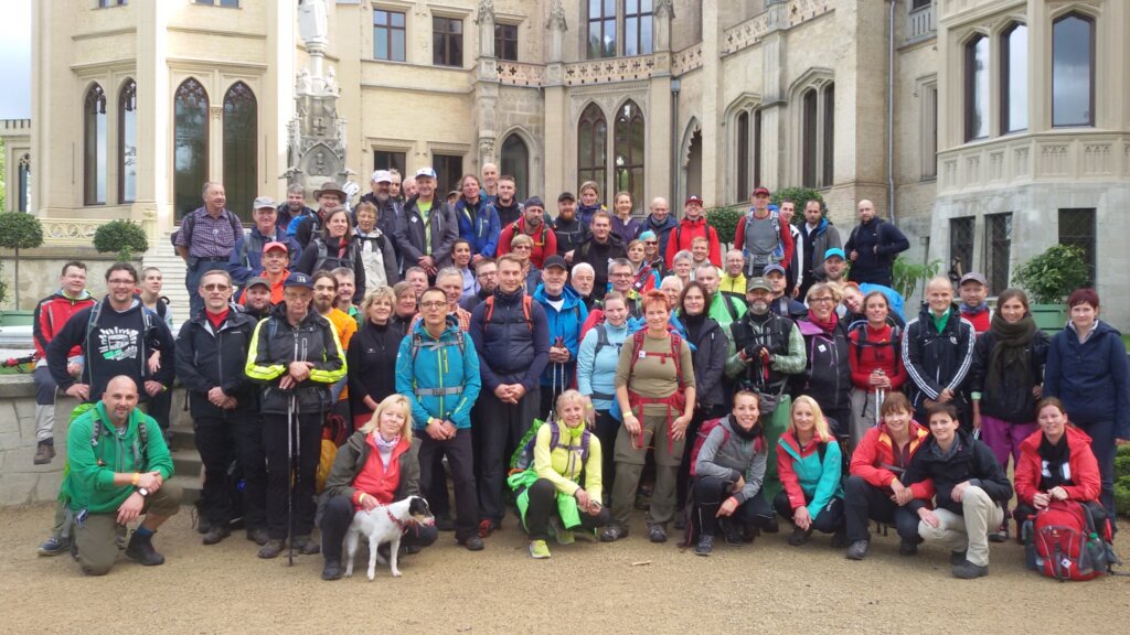 Nach 3 Stunden und rund 15 km macht es allen noch Spaß.