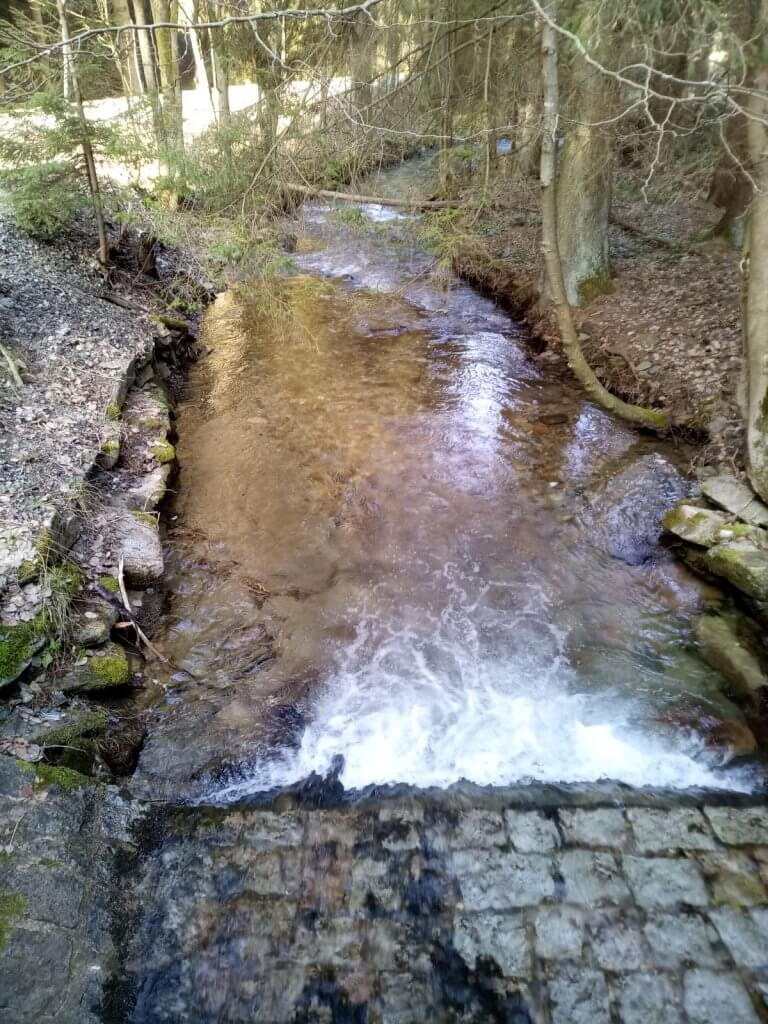 Weg über die "Große Mittweida"