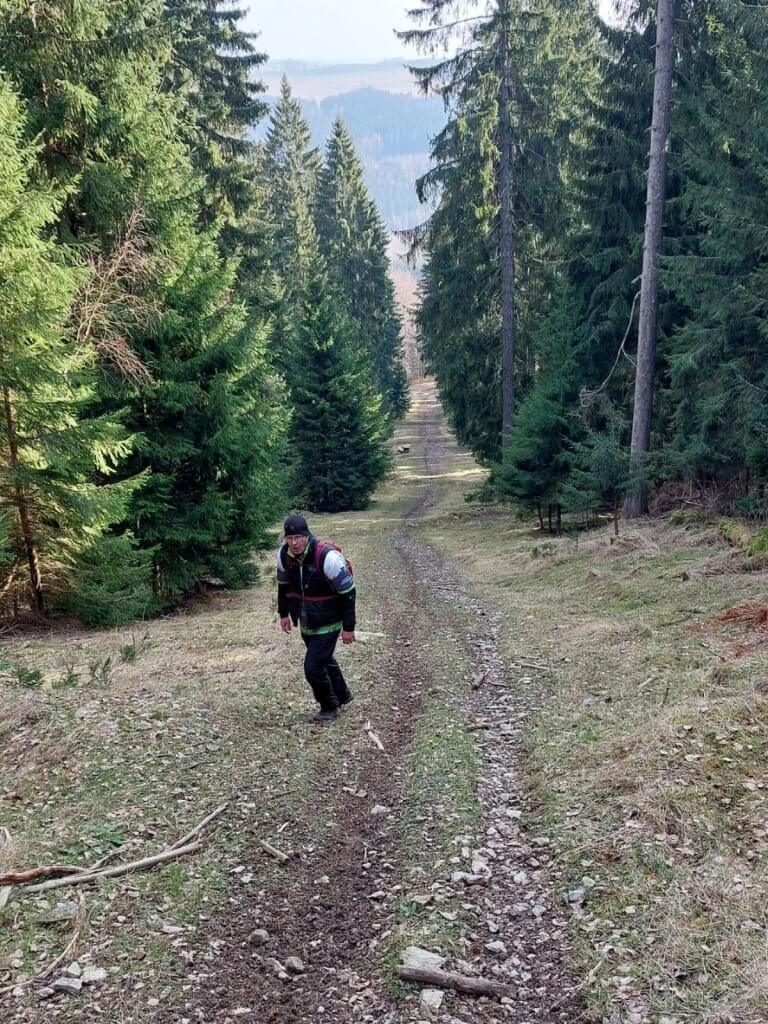 im Anstieg zum Oberbecken ... die Hälfte ist geschafft