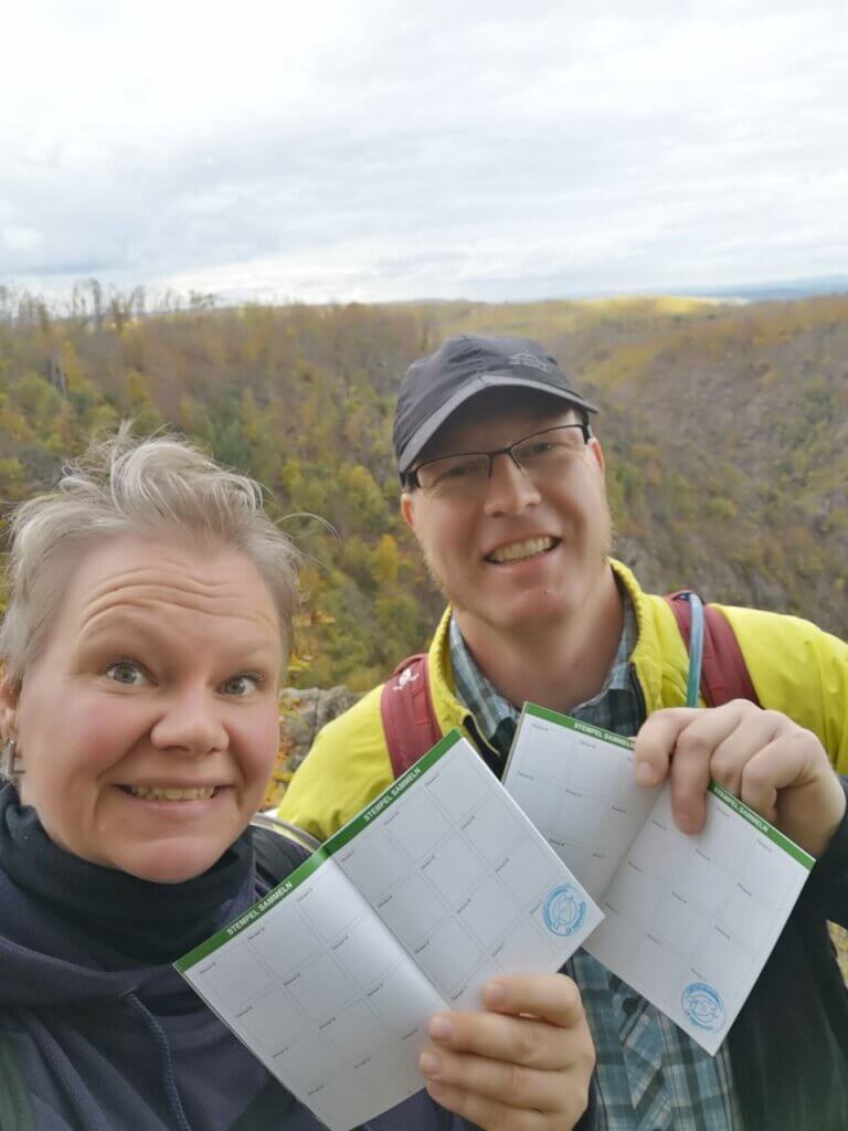 stolz auf unsere ersten Stempel