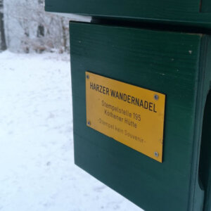 Harzer Wandernadel - Stempelstelle 195 - Köthener Hütte